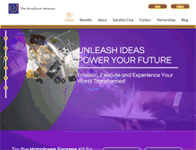 Tablet Screenshot of mindsharenetwork.com